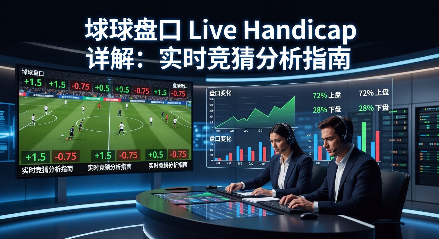 滚球盘口 Live Handicap：实时盘口解读与投注策略分享