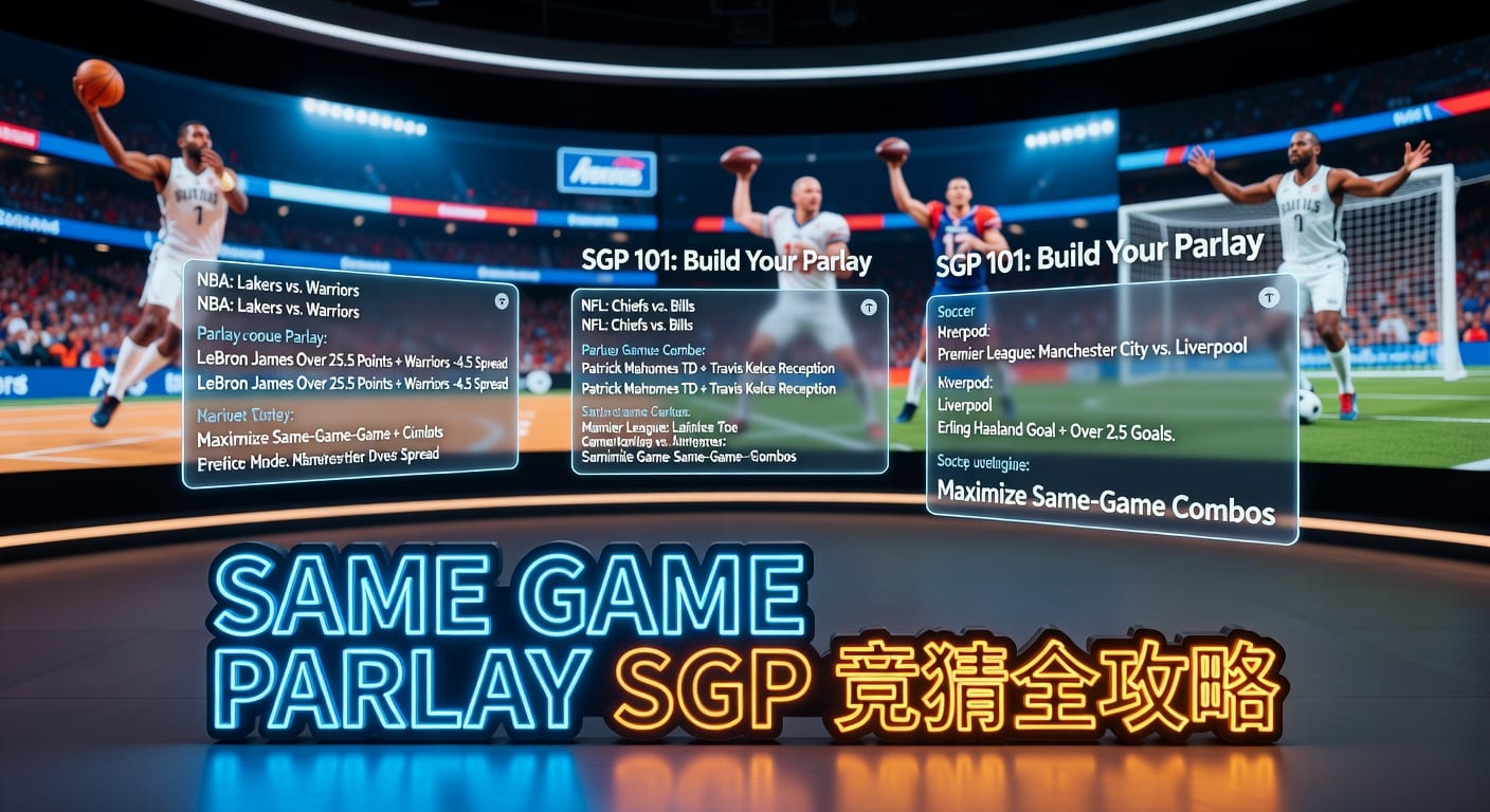 Same Game Parlay (SGP) 投注策略：资深玩家经验分享