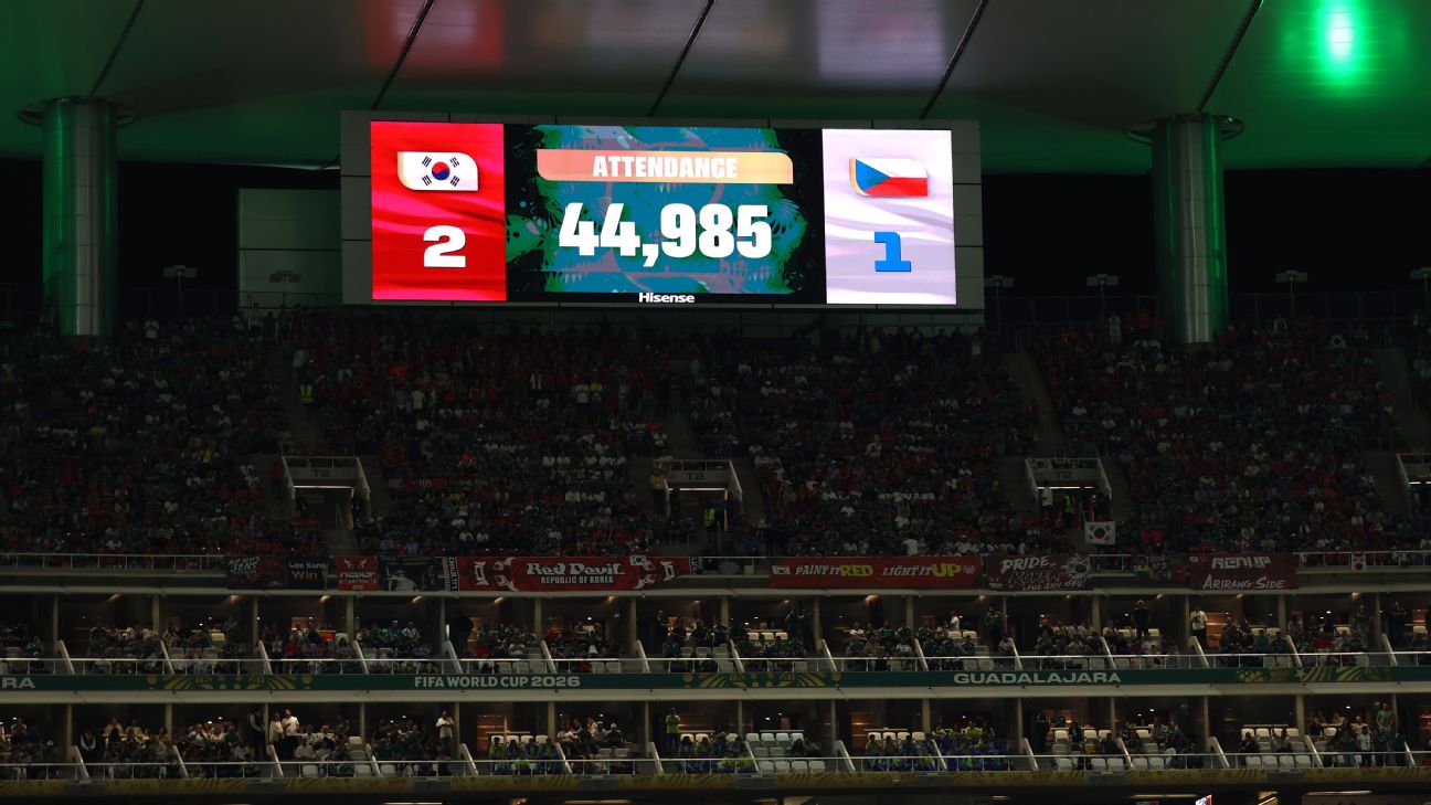 世界杯韩捷战遭质疑，FIFA为4.49万上座数据辩护